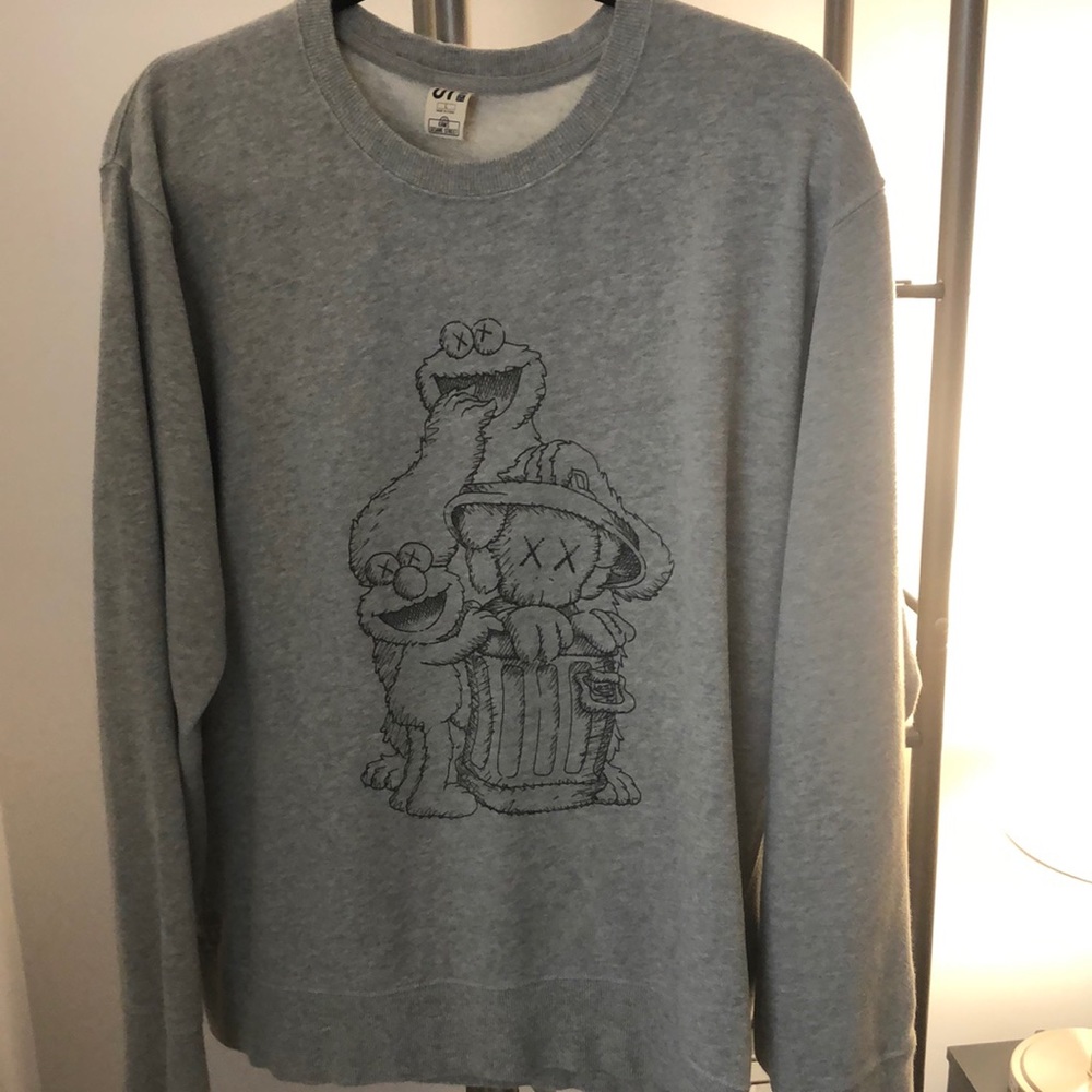 Kaws Sesame Street Crewneck Sweatshirt